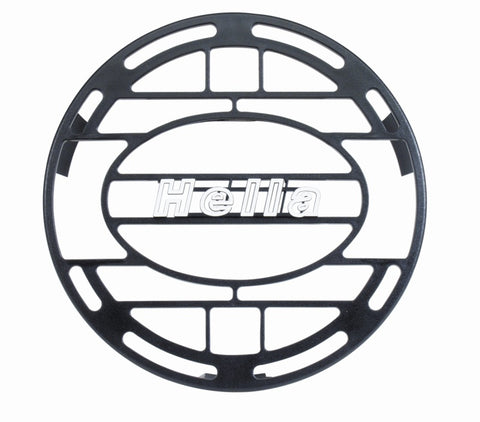 Hella Stone Shield Round Plastic Black Hella Logo Light Cover - 148995001