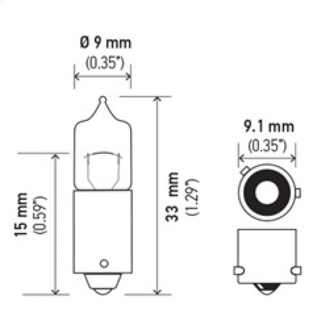 Hella Bulb H21W 12V 21W Bay9S T275 - H21W