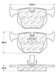 StopTech Street Touring 01-07 BMW M3 E46 / 00-04 M5 / 04-09 X3 / 00-06 X5 - 308.06830