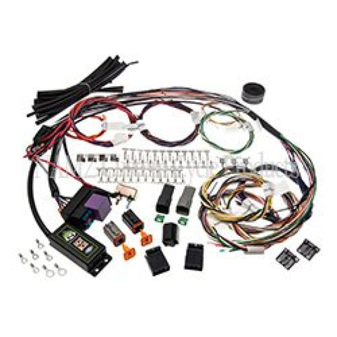 NAMZ 2017 Ver-1 Complete Bike Harness w/Starter Relay & 3-Circuits & Self Canceling Turn Sig Module - NCBH-01-B