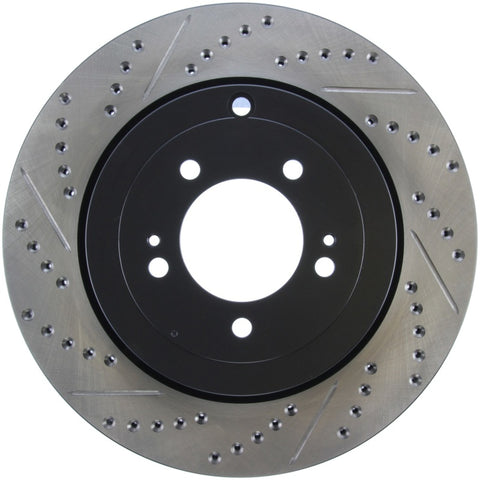 StopTech Slotted & Drilled Sport Brake Rotor - 127.46075R