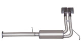 Gibson 96-97 Chevrolet C1500 Base 4.3L 2.5in Cat-Back Super Truck Exhaust - Stainless - 65514