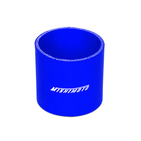 Mishimoto 3.0 Inch Blue Straight Coupler - MMCP-30SBL