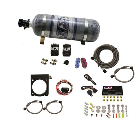 Nitrous Express Dodge 3.6L V6 Nitrous Plate Kit (50-200HP) w/12lb Bottle - 20971-12