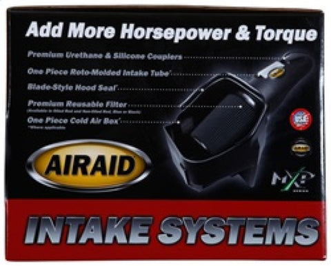 Airaid 09-12 GM Truck/SUV 4.3L V6 CAD Intake System w/o Tube (Oiled / Red Media) - 200-244