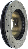 StopTech Slotted & Drilled Sport Brake Rotor - 127.61001R