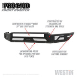 Westin 16-20 Toyota Tacoma Pro-Mod Front Bumper - 58-41045