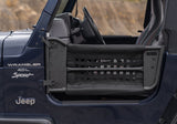 Rampage 1997-2006 Jeep Wrangler(TJ) 2-Door Tube Doors With Netting - Black - 7683