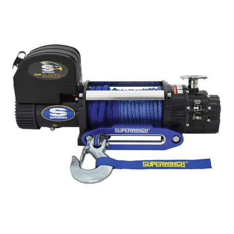 Superwinch 9500 LBS 12V DC 3/8/in x 80ft Synthetic Rope Talon 9.5SR Winch - 1695201