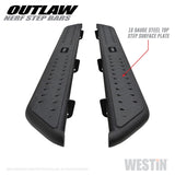 Westin 2019 Dodge Ram Crew Cab ( Excludes 1500 Classic)  Outlaw Nerf Step Bars - 58-54085