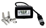 KC HiLiTES C-Series C2 LED 2in. Backup Area Flood Light 20w (Single) - Black - 1519