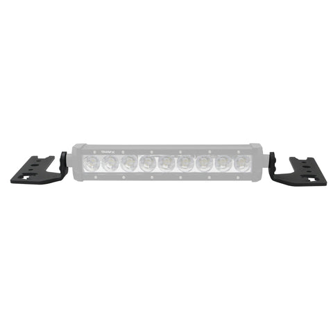 Go Rhino 18-20 Jeep Wrangler JL/JLU/Gladiator JT Light Mount - 10in Single Row - 732020T