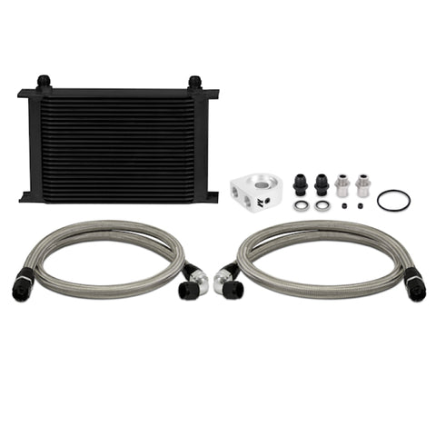 Mishimoto Universal 10 Row Oil Cooler Kit (Metal Braided Lines) - MMOC-U