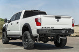 Addictive Desert Designs 16-18 Nissan Titan XD Stealth Fighter Rear Bumper w/ Backup Sensor Cutout - R911231280103