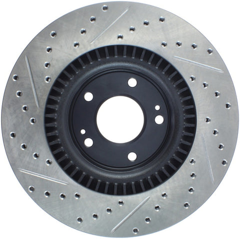 StopTech Slotted & Drilled Sport Brake Rotor - 127.51038L