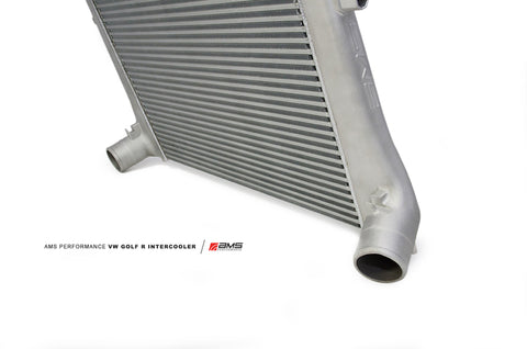 AMS Performance 2015+ VW Golf R MK7 Front Mount Intercooler Upgrade w/Cast End Tanks - AMS.21.09.0001-1