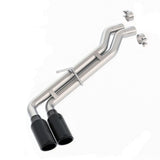 Ford Racing 2019 Ranger 2.3L Ecoboost Side Exit Cat-Back Exhaust System w/ Dual Black Chrome Tips - M-5200-RA23SB