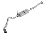 Borla 15-19 Chevy Silverado 2500 6.0L CC/STD Bed/153.7in WB S-Type Catback Exhaust Black Chrome Tip - 140762BC