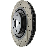 StopTech Sport Drilled & Slotted Rotor - Front Right - 127.44158R