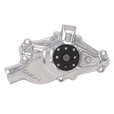 Edelbrock Water Pump High Performance Chevrolet 350 CI V8 Short Style Polished Finish - 8820