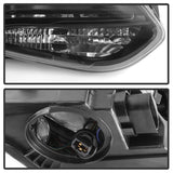 xTune 12-14 Ford Focus Projector Halogen Headlights - Black (PRO-JH-FFO12-AM-BK) - 9042171