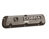 Ford Racing Black Satin Valve Cover Cobra - M-6582-A