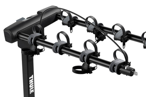 Thule Range - Hanging Hitch Bike Rack for RV/Travel Trailer (Up to 4 Bikes) - Black - 905700