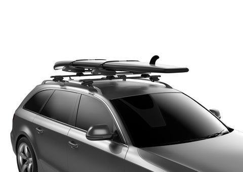 Thule SUP Taxi XT - Stand Up Paddleboard Carrier (Fits Boards Up to 34in. Wide) - Black/Silver - 810001