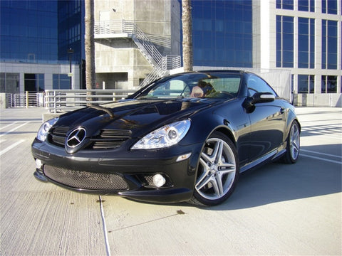 Spyder Mercedes Benz SLK 05-10 Projector Headlights Halogen Model- DRL Chrm PRO-YD-MBSLK05-DRL-C - 5032539