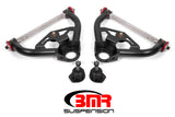 BMR 78-87 G-Body Non-Adj. Upper A-Arms (Polyurethane) - Black Hammertone - AA012H