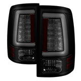 Spyder 09-16 Dodge Ram 1500 Light Bar LED Tail Lights - Black Smoke ALT-YD-DRAM09V2-LED-BSM - 5084033