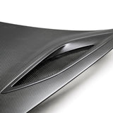 Seibon 17-18 Acura NSX OEM-style Dry Carbon Hood - HD17ACNSX-OE-DRY