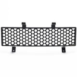 Putco 11-16 Ford SuperDuty - Stainless Steel Black Punch Design Bumper Grille Inserts - 88165