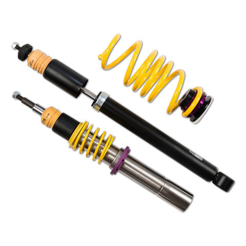 KW Coilover Kit V1 Audi A4 S4 (8K/B8) w/o electronic dampening controlSedan FWD + Quattro - 10210075