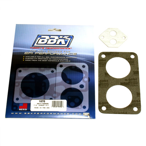 BBK 87-96 Ford F Series Truck Twin 56mm Throttle Body Gasket Kit - 1570