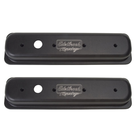 Edelbrock Valve Cover Victor Series Chevrolet 1987-1995 262-400 CI V8 Black - 41723