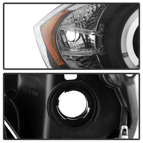 Spyder BMW E90 3-Series 06-08 Projector LED Halo Amber Reflctr Rplc Bulb Blk PRO-YD-BMWE9005-AM-BK - 5009005