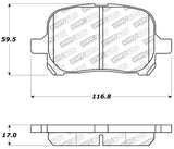 StopTech Performance Brake Pads - 309.07070