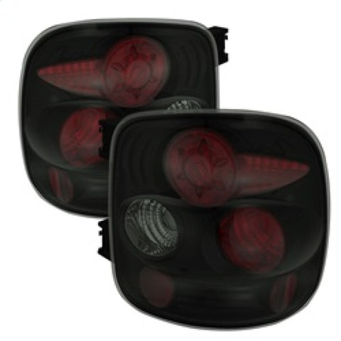 Spyder Chevy Silverado Stepside 99-04 Euro Style Tail Lights Black Smoke ALT-YD-CS99STS-BSM - 5078070