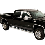 Putco 14-18 GMC Sierra LD Standard Cab - 8ft Bed (10pcs) Black Platinum Rocker Panels - 9751238BP