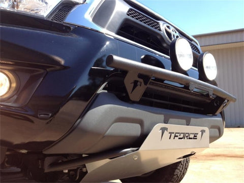 N-Fab Light Bar 12-15 Toyota Tacoma - Tex. Black - Light Tabs w/o License Plate Tabs - T124LB-TX