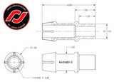 RockJock RockNut Kit Nut and Bung 1in LH Thread - RJ-576201-102