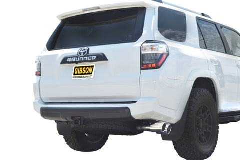 Gibson 17-22 Toyota 4Runner Limited 4.0L 2.5in Cat-Back Dual Sport Exhaust - Aluminized - 18816