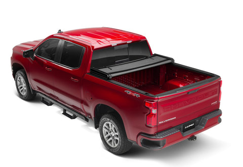 Lund 2023 Chevey Colorado 2023 GMC Canyon (5ft. Bed) Genesis Elite Tri-Fold Tonneau Cover Black - 958295