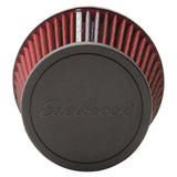 Edelbrock Air Filter Pro-Flo Series Conical 6 5In Tall Red/Black - 43651