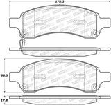 StopTech Street Brake Pads - Rear - 308.16910