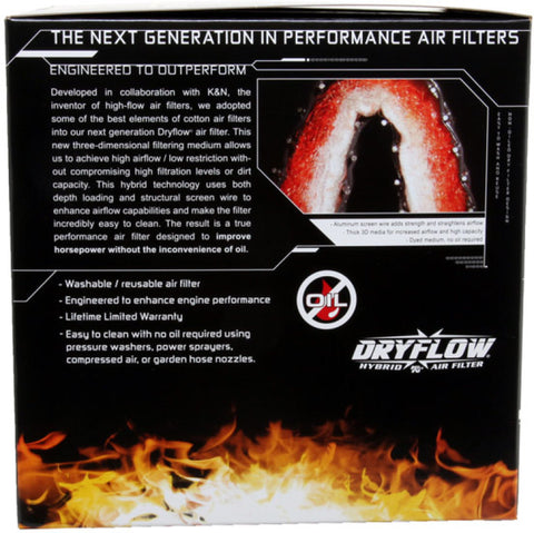 AEM 12-15 Ford Ranger 2.5L F/I DryFlow Air Filter - AE-06062