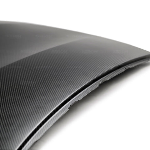 Seibon 2020+ Toyota Supra Dry Carbon Roof Replacement (Dry Carbon Products are Matte Finish) - CR20TYSUP-DRY