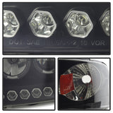 Spyder Ford F150 97-03 Projector - LED Halo Amber Reflctr LED Blk Smke PRO-YD-FF15097-1P-AM-BSM - 5078445