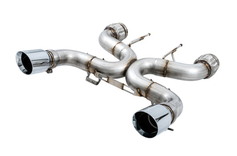 AWE Tuning McLaren 720S Performance Exhaust - Chrome Silver Tips - 3010-32040